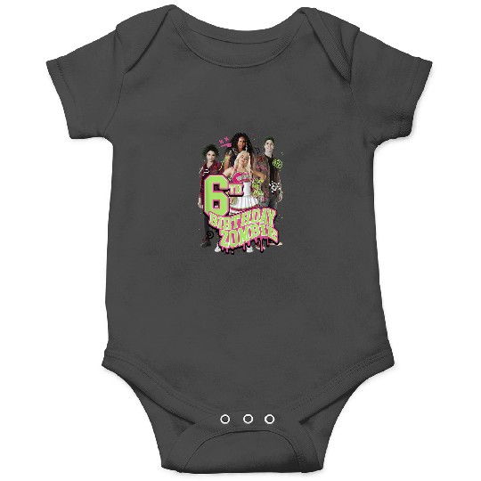 Disney Zombies 6th Birthday Zombie Group Poster Onesies