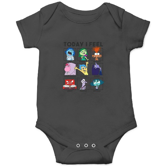 Disney Pixar Inside Out 2 Today I Feel... Emotions Panels Onesies