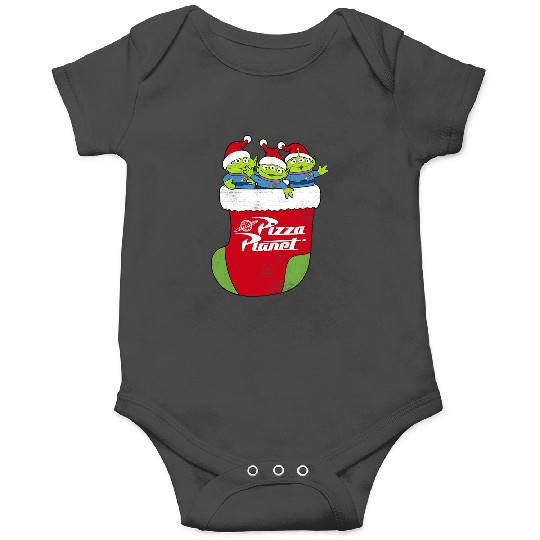 Disney Pixar Toy Story Pizza Planet Aliens In Stocking Onesies
