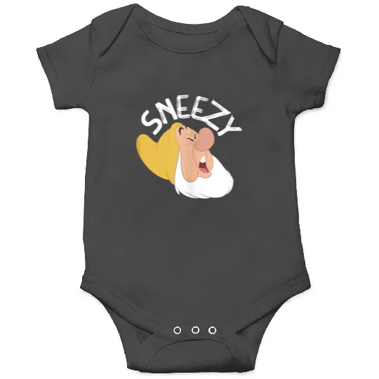 Disneyss Snow White The Seven Dwarfs Sneezy Faces Onesies