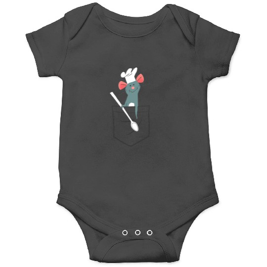 Disney PIXAR Ratatouille Remy Small Pocket Chef Onesies