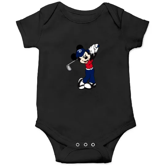 Mickey Mouse Golf Disney Onesies, Mickey Unisex Onesies, Mickey