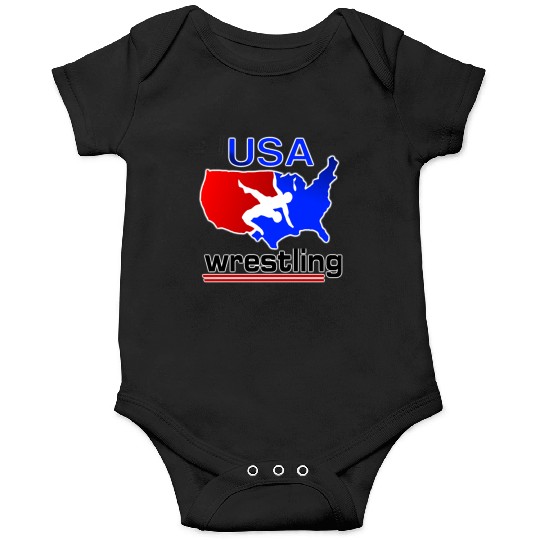 Team USA Wrestling Onesies