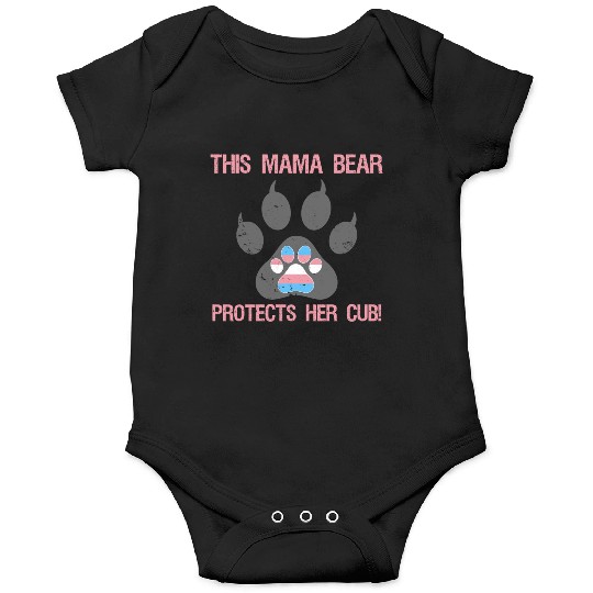 Transgender Pride For Mom Onesies