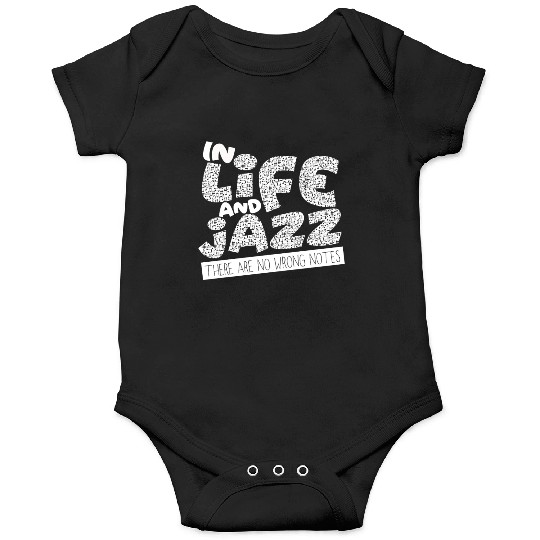 Jazz - Trumpet - Saxophone - Music - I love Jazz Onesies