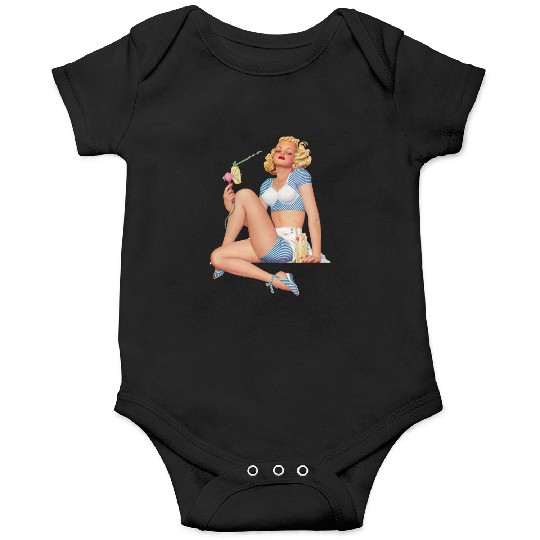 Pinup Girl 1 Onesies