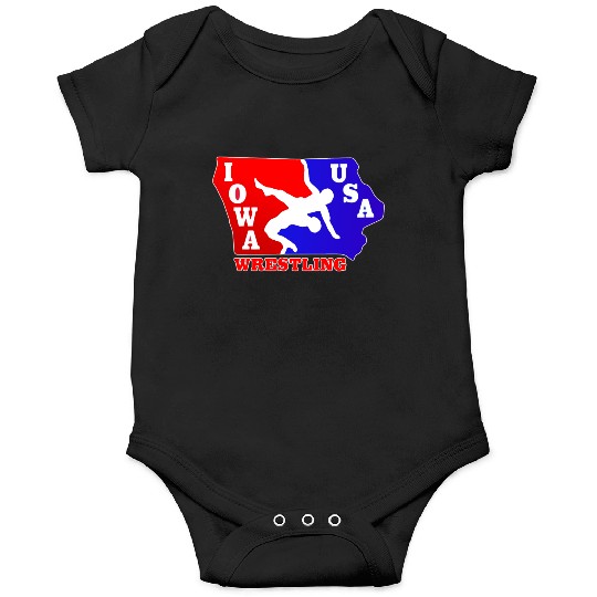 Iowa Team USA Wrestling Onesies