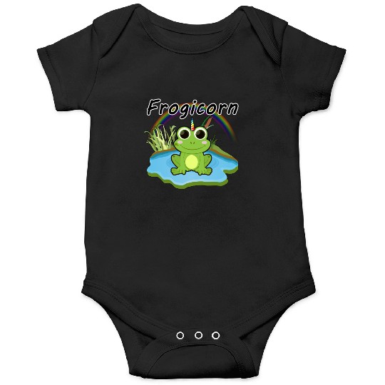 FROGICORN frog unicorn fantasy animal cute kids birthday gift Onesies