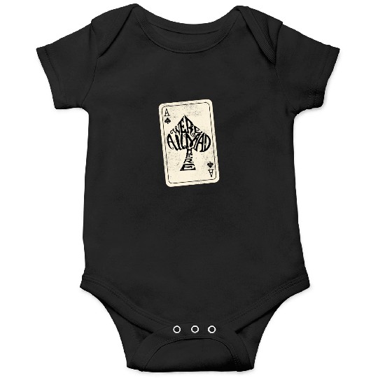 Alice in Wonderland | Ace Of Spades Were All Mad Here Onesies