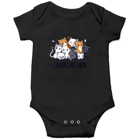 Crazy Cat Lady Onesies