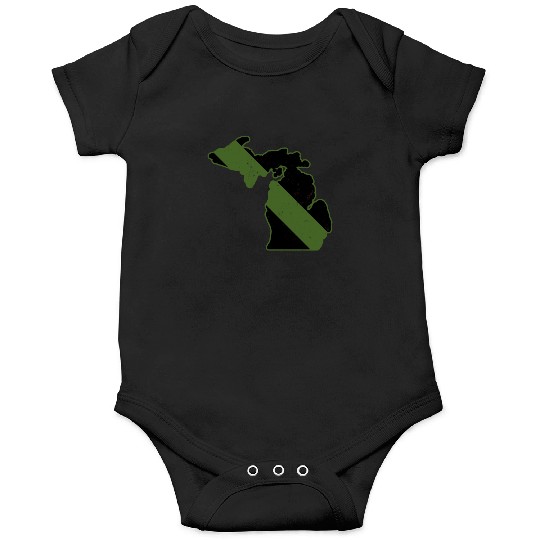 Game Warden CBP Michigan Border Patrol Park Ranger Onesies