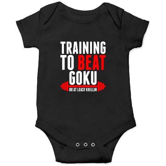 Training To Beat Goku Onesies