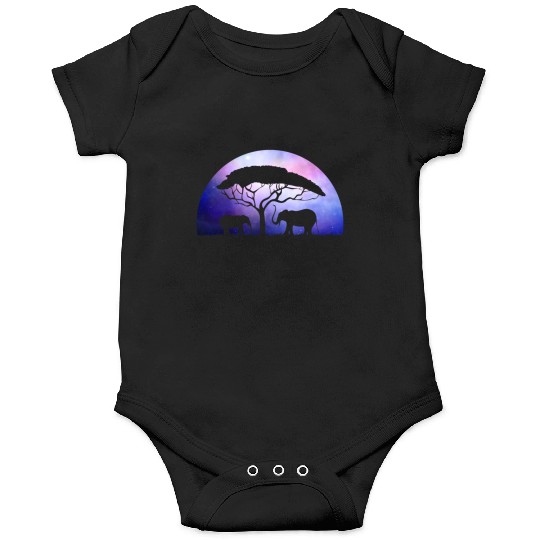 Elephant Wild Africa Safari Proboscis Gift Onesies