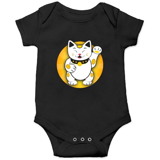 Maneki Neko - Japanese Lucky Cat Onesies