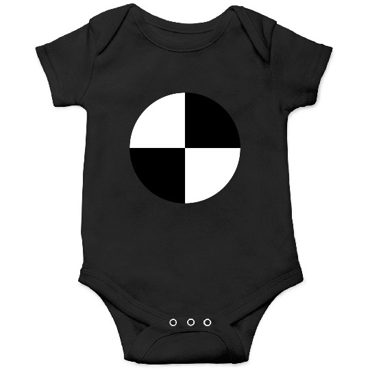 Crash Test Dummy Logo Onesies