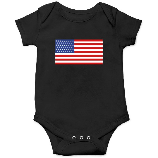 US Flag 51 Stars Onesies