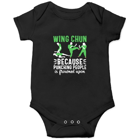 Wing chun Onesies Kung Fu Martial Arts usa sport
