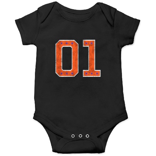 01 General Lee Style Onesies
