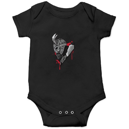 Viking Warrior | Raven Odin Valhalla Valknut Loki Onesies