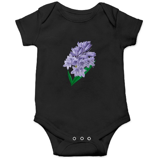 Flower Spring Bluebell Violet - Gift Idea Onesies