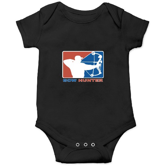 Bow Hunter Major League Bows and Arrow Hunting Onesies