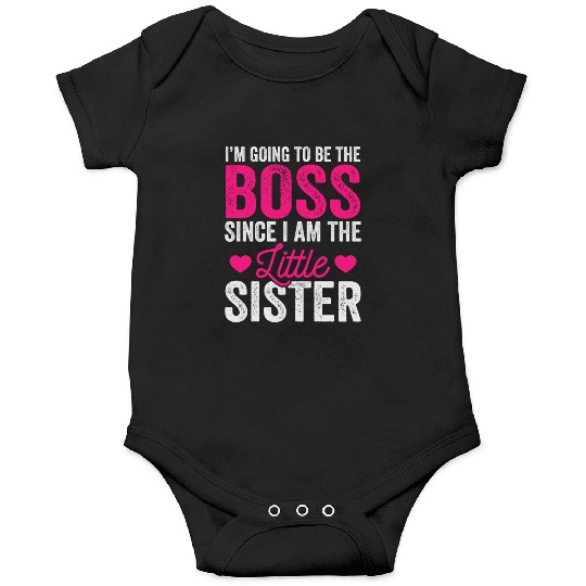 Little Sister Onesies, Funny Little Sister Onesies