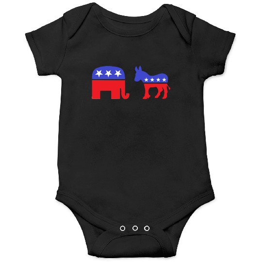 Democrat Republican Onesies