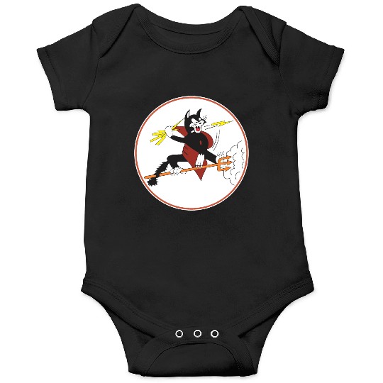 Fighter Squadron 191 (VF-191) Satan's Kittens Onesies