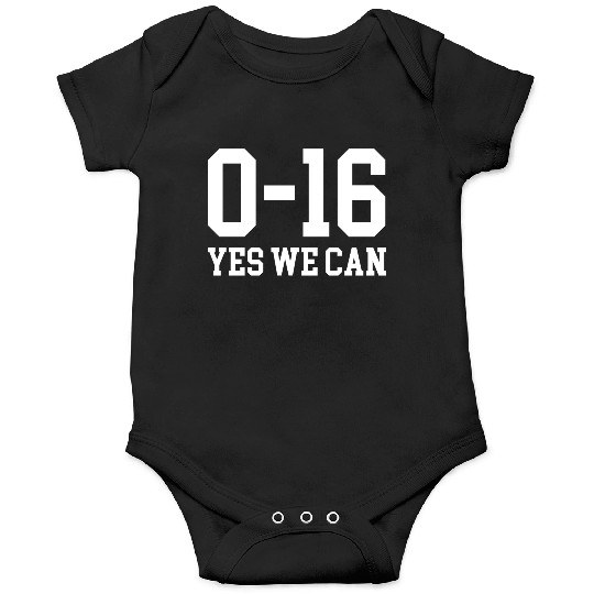 Detroit Lions 0 16 Yes We Can Onesies