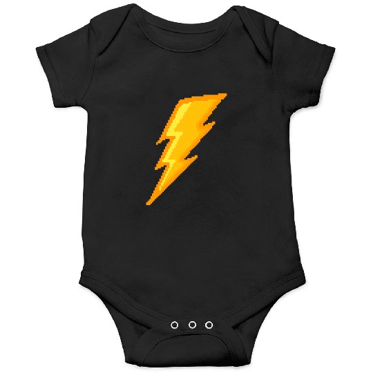Lightning bolt Pixel Onesies