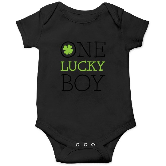 One lucky boy Onesies