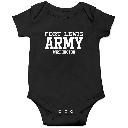 US Army Fort Lewis Washington Military Center Onesies