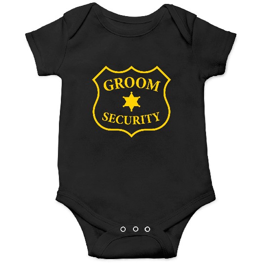 Groom Security Patch (Bachelor Party / Stag Night) Onesies