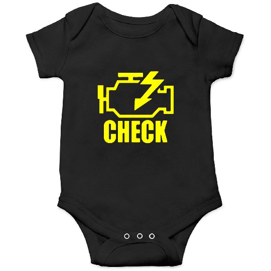 Mechanic Auto Repair Check Engine Light Onesies