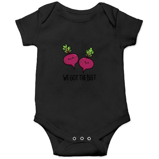 We Got The Beat Cute Vegetable Pun Onesies