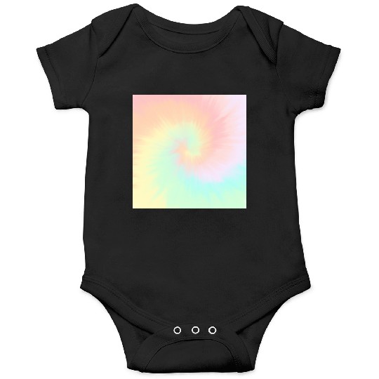 Tie Dye Pastel Swirl Tie Dye Onesies