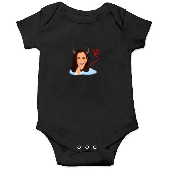 Trump kamala harris monster communist Onesies