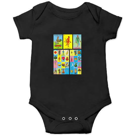 Loteria Mexican Onesies