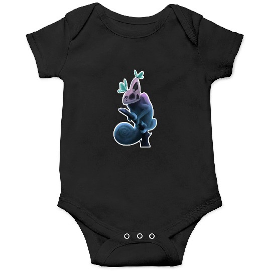 Neon Petrified Chameleon Onesies