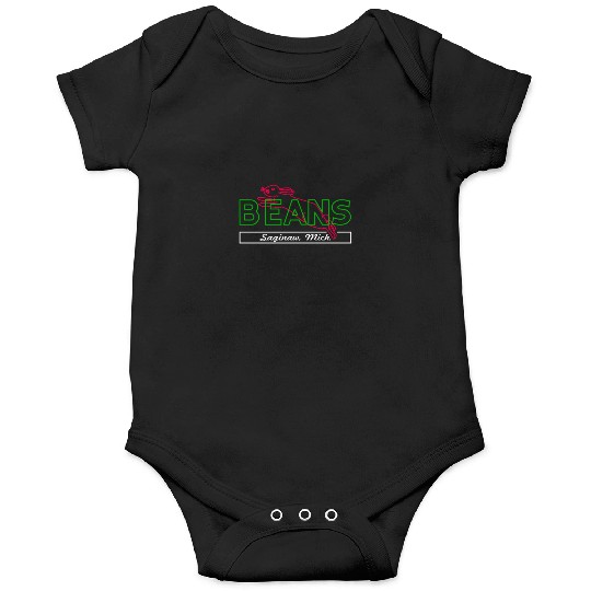 Beans Bunny Saginaw Michigan Nostalgia Onesies