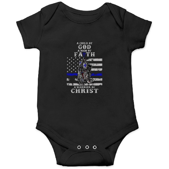 Police Officer Knight Templar A Child Of God A Man Onesies