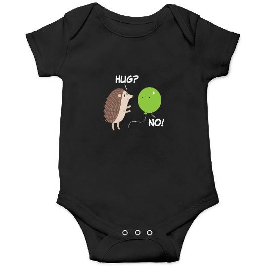 Hedgehog Balloon Sweet Cute Autumn Onesies