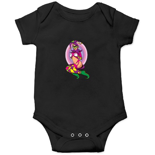 Joker Girl Onesies Card Deck Halloween Costume