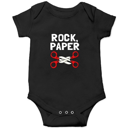 Rock Paper Scissors Lesbian LGBT LGBTQ Onesies