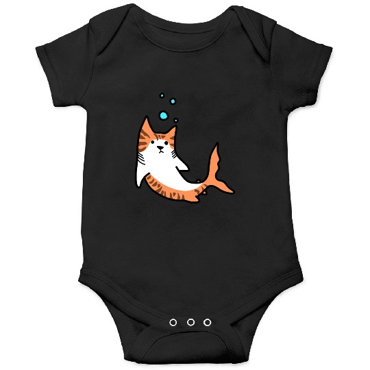 Cat Fish Shark Onesies