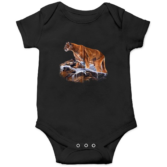 Mountain Lion Cougar Onesies