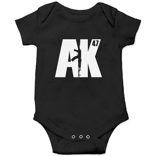Ak-47 Soviet Kalashnikov Pro Second Amendment Onesies