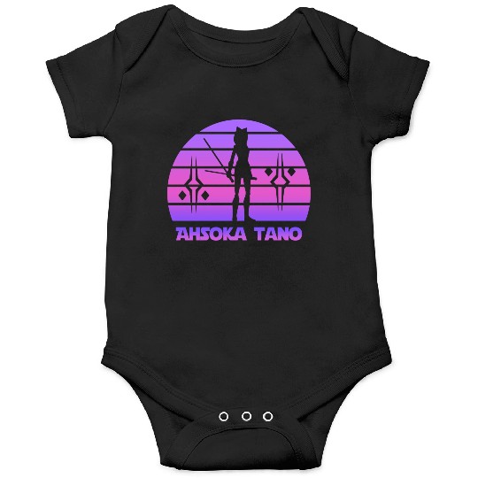 Ahsoka tano - Synthwave Onesies
