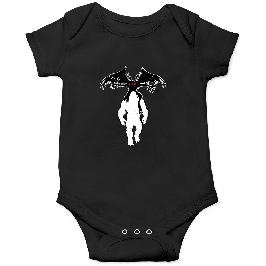 Bigfoot Riding Mothman - Funny Sasquatch Myth Onesies