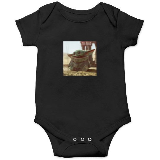 Star Wars The Mandalorian The Child Cute Scene Onesies